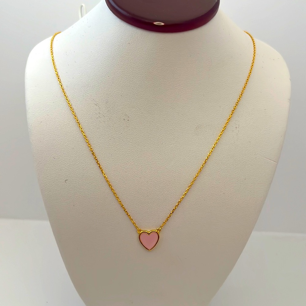 Rachel Zoe Sterling Silver Necklace 18 kt gold filled